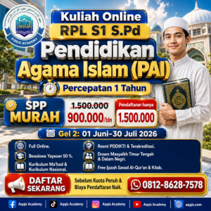 RPL S1 Pendidikan Agama Islam (PAI)