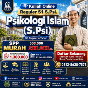 Reguler S1 Psikologi Islam (S.Psi)